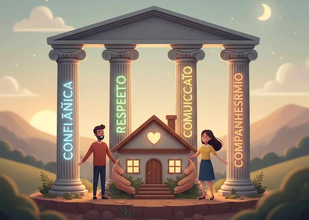 Quais são os 4 pilares de um relacionamento?